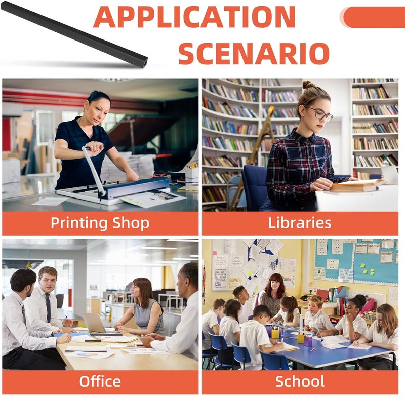 PROSOCOOL 95827097 Rotary Cut Bar Replacement for Fiskars Cutter Replacement Cutting Bar,Ideal for Printing Shops, Libraries and Offices - Image 5